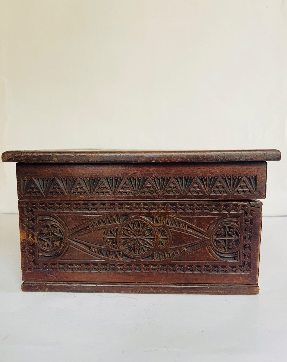 Carved Wooden Box -photo-2
